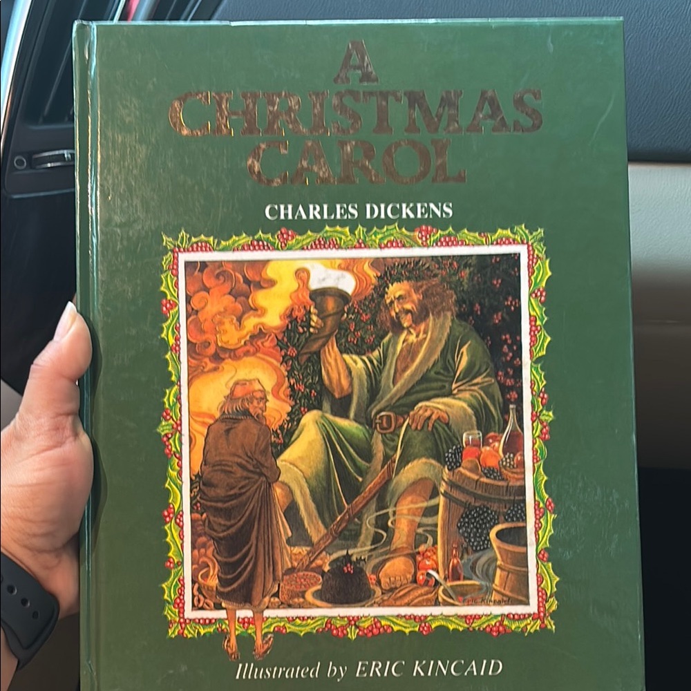 A Christmas Carol by Charles Dickens Illustrated Book